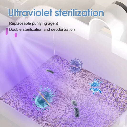 Revolutionize Your Cat's Bathroom Experience with the HEYBO Large Smart Litter Box