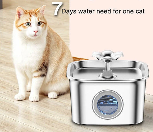 Elevate Your Pet's Hydration with the HEYBO Automatic Water Fountain - Perfect for Multiple Pets!